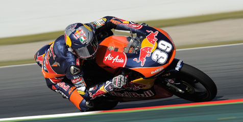 Salom Raih Kemenangan Ketiga di Moto3 Catalunya Salom Raih Kemenangan Ketiga di Moto3 Catalunya