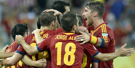 Data dan Fakta Piala Konfederasi: Spanyol vs Tahiti Data dan Fakta Piala Konfederasi: Spanyol vs Tahiti