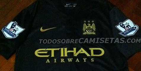 Bocoran Jersey: Manchester City Away 2013-2014 Bocoran Jersey: Manchester City Away 2013-2014