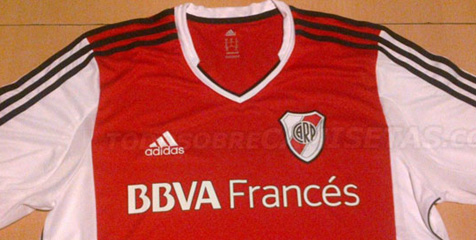 Bocoran Jersey: River Plate Home 2013-2014 Bocoran Jersey: River Plate Home 2013-2014