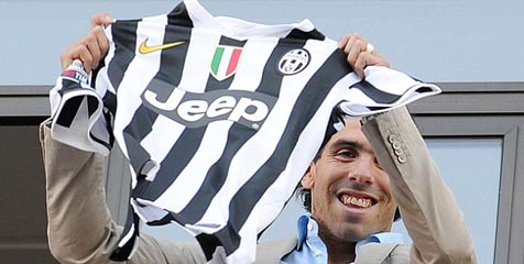 Tevez Bangga Jadi Pewaris Del Piero dan Maradona Tevez Bangga Jadi Pewaris Del Piero dan Maradona