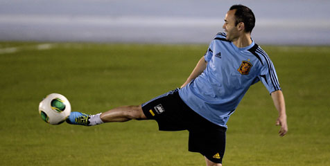 Iniesta: Sebuah Tantangan Besar Kalahkan Brasil di Maracana Iniesta: Sebuah Tantangan Besar Kalahkan Brasil di Maracana