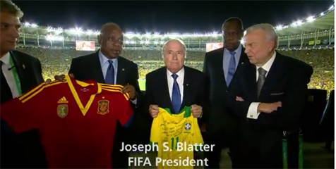 Spanyol dan Brasil Tunjukkan Solidaritas Kepada Nelson Mandela Spanyol dan Brasil Tunjukkan Solidaritas Kepada Nelson Mandela