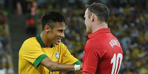 Neymar Bujuk Rooney Gabung Barcelona Neymar Bujuk Rooney Gabung Barcelona
