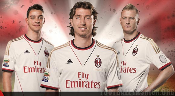 Detail Jersey: AC Milan Away 2013-2014