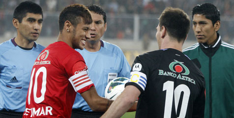 Pesta Gol Ala Messi and Friends di Peru Pesta Gol Ala Messi and Friends di Peru