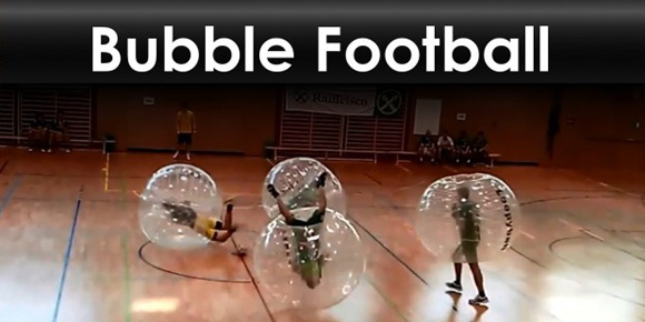 Inovasi Permainan Bubble Football, Sepakbola Dalam Gelembung