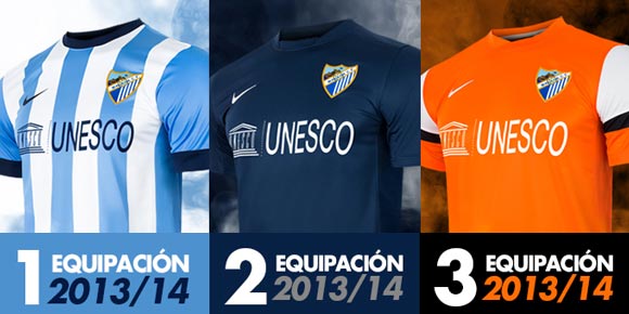 Detail Jersey: Malaga Home, Away dan Ketiga 2013-2014 Detail Jersey: Malaga Home, Away dan Ketiga 2013-2014