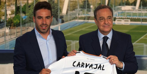 Perez Sebut Carvajal Bek Kanan Terbaik Bundesliga Perez Sebut Carvajal Bek Kanan Terbaik Bundesliga