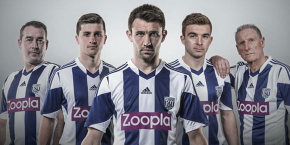 Detail Jersey: West Brom Home 2013-2014 Detail Jersey: West Brom Home 2013-2014