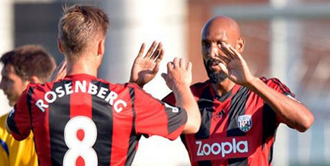 Dua Gol Perdana Anelka Menangkan West Brom Dua Gol Perdana Anelka Menangkan West Brom