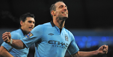 Zabaleta: Pellegrini Bakal Kembali Menangkan City Zabaleta: Pellegrini Bakal Kembali Menangkan City