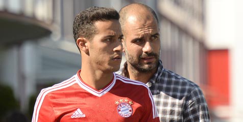 Guardiola Tak Puas Dengan Kondisi Fisik Thiago Guardiola Tak Puas Dengan Kondisi Fisik Thiago