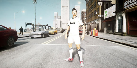 Aksi CR7 di Game Populer GTA Aksi CR7 di Game Populer GTA