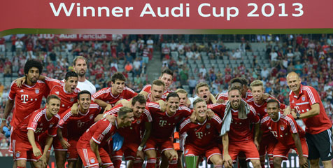 Pukul City, Bayern Sabet Trofi Audi Cup 2013 Pukul City, Bayern Sabet Trofi Audi Cup 2013