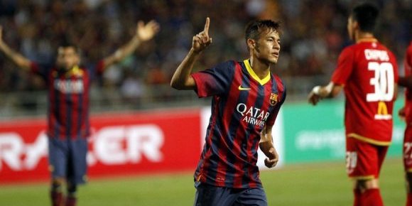 Highlights Friendly: Thailand 1-7 Barcelona Highlights Friendly: Thailand 1-7 Barcelona