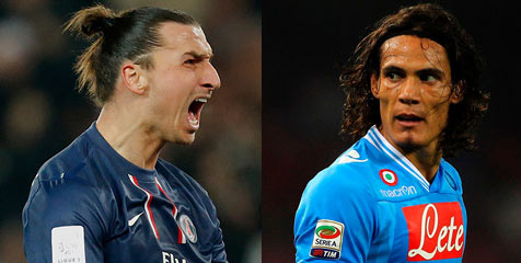 Cavani Takkan Kecewa Jika Ibrahimovic Hengkang
