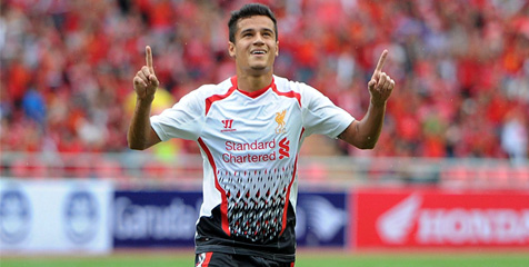 Gerrard dan Ronaldinho Panutan Bagi Coutinho Gerrard dan Ronaldinho Panutan Bagi Coutinho