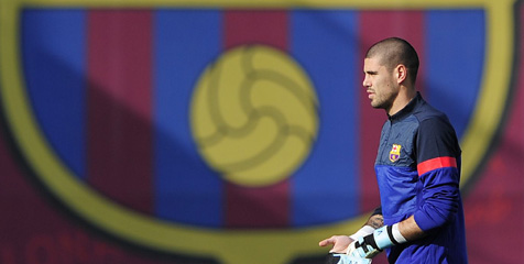 Valdes: Skor 7-0 Adalah Pesan Barca Kepada Para Rival
