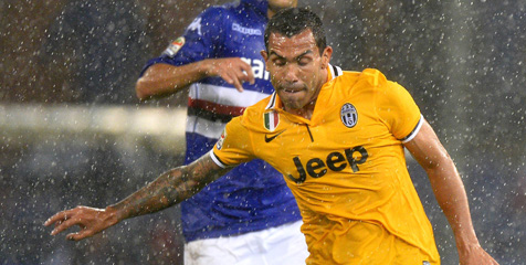 Kemenangan Juve Jadi Malam Sempurna Bagi Tevez
