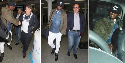 Eto'o Tiba di London, Siap Gabung Chelsea Eto'o Tiba di London, Siap Gabung Chelsea