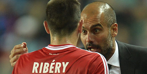 Ribery Dedikasikan Trofi Super Eropa Untuk Pep Ribery Dedikasikan Trofi Super Eropa Untuk Pep