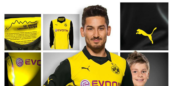 Detail Jersey : Borussia Dortmund UCL 2013-2014 Detail Jersey : Borussia Dortmund UCL 2013-2014