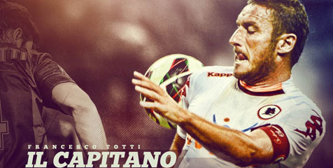 Kontrak Diperpanjang, Pensiun-pun Totti Tetap Berada di Roma Kontrak Diperpanjang, Pensiun-pun Totti Tetap Berada di Roma