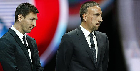 Ribery Optimis Kalahkan Messi-CR7 Untuk Ballon d'Or