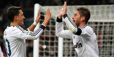 Salam Perpisahan Sergio Ramos Untuk Ozil