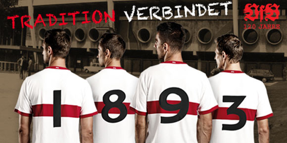 Detail Jersey: Stuttgart 120th Anniversary Special Edition Detail Jersey: Stuttgart 120th Anniversary Special Edition