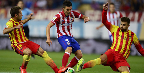 David Villa Masih Sesali Kekalahan Atletico Atas Barca David Villa Masih Sesali Kekalahan Atletico Atas Barca