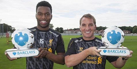 Rodgers dan Sturridge Terbaik di Premier League Bulan Agustus Rodgers dan Sturridge Terbaik di Premier League Bulan Agustus