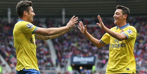Review: Sihir Ozil Bawa Arsenal Bungkam Sunderland Review: Sihir Ozil Bawa Arsenal Bungkam Sunderland