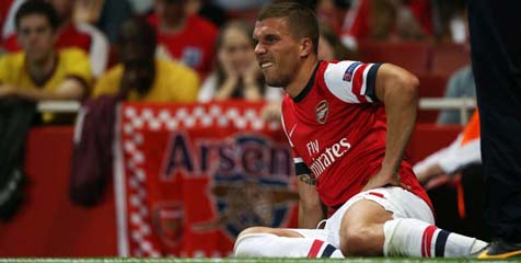 Pulih Dari Cedera, Arteta dan Podolski Siap Turun di UCL Pulih Dari Cedera, Arteta dan Podolski Siap Turun di UCL