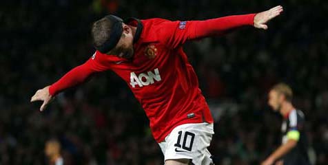 Catatkan Rekor, Rooney Panen Pujian Dari Moyes Catatkan Rekor, Rooney Panen Pujian Dari Moyes