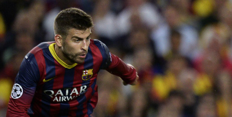 Pique Diragukan Tampil Lawan Rayo Pique Diragukan Tampil Lawan Rayo
