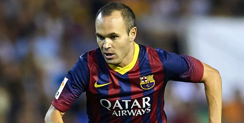 'Iniesta Akan Perpanjang Kontraknya di Barca' 'Iniesta Akan Perpanjang Kontraknya di Barca'