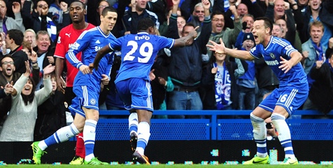 Review: Gol Perdana Eto'o Menangkan Chelsea Review: Gol Perdana Eto'o Menangkan Chelsea
