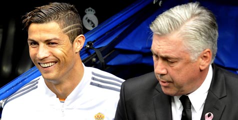 Ancelotti Soal Ronaldo: Saya Tidak Gila