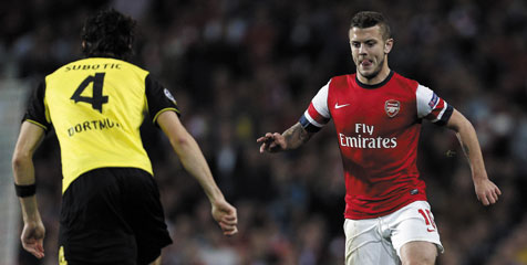 Wilshere: Arsenal Akan Membalas di Kandang Dortmund Wilshere: Arsenal Akan Membalas di Kandang Dortmund