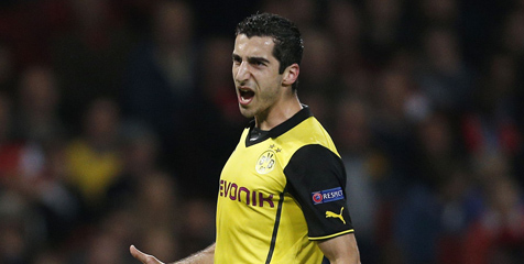 Mkhitaryan Anggap Golnya 'Hadiah' Dari Pemain Arsenal Mkhitaryan Anggap Golnya 'Hadiah' Dari Pemain Arsenal