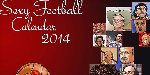 Ketika Tokoh Sepakbola Berpose Seksi Dalam Kalender Ketika Tokoh Sepakbola Berpose Seksi Dalam Kalender