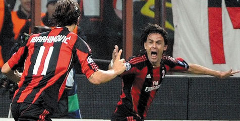 Inzaghi Menyesal Milan Jual Ibrahimovic Lebih Awal