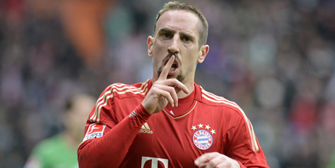 Daripada Messi dan Ronaldo, Suarez Jagokan Ribery Raih Ballon d'Or Daripada Messi dan Ronaldo, Suarez Jagokan Ribery Raih Ballon d'Or