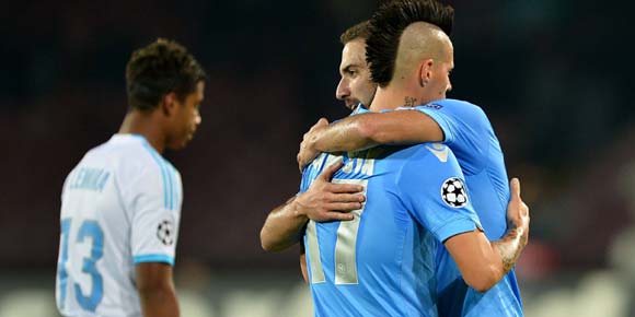 Highlights UCL: Napoli 3-2 Marseille Highlights UCL: Napoli 3-2 Marseille