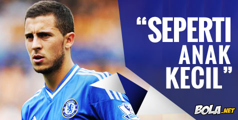 Mourinho: Hazard Seperti Anak Kecil Mourinho: Hazard Seperti Anak Kecil