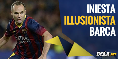 Iniesta Tak Minder Meski Sering Dicadangkan Iniesta Tak Minder Meski Sering Dicadangkan
