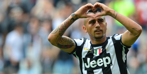 Vidal Tumbal Kemenangan Juve