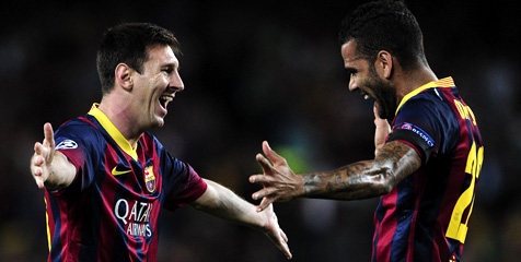 Dani Alves: Cedera Messi Sulit Diterima Dani Alves: Cedera Messi Sulit Diterima